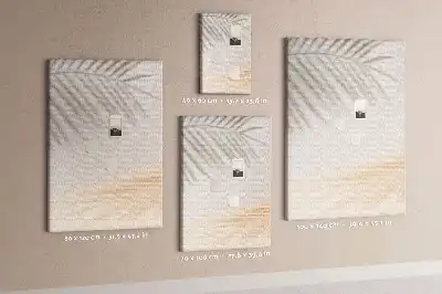 palm leaf shadow design