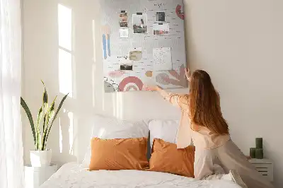Today's Plan Wall Cork Memo Board