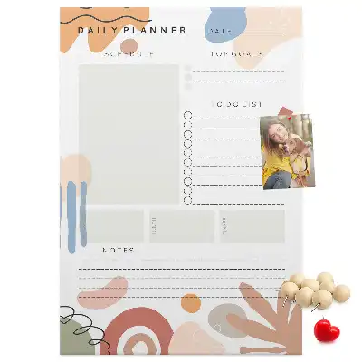 Today's Plan Wall Cork Memo Board