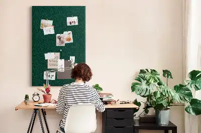 Linear Leaf Pattern Wall Cork Memo Board