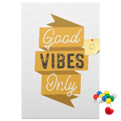 Motivational Cork Note Board