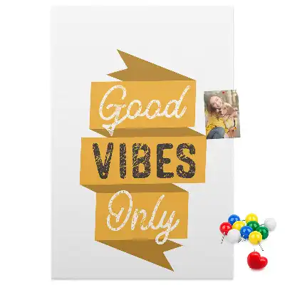 Motivational Cork Note Board