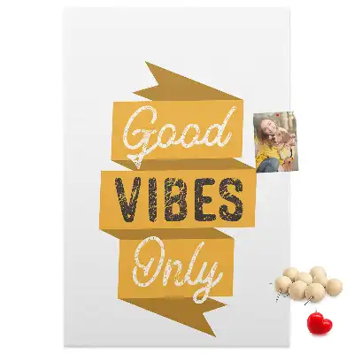 Motivational Cork Note Board
