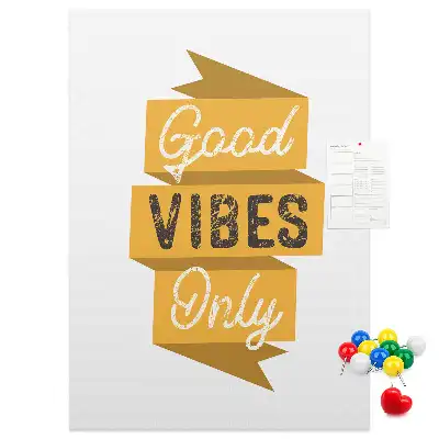 Motivational Cork Note Board