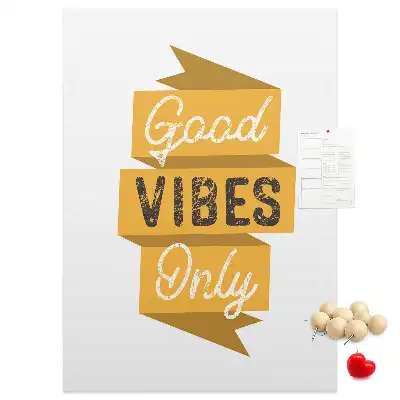 Motivational Cork Note Board