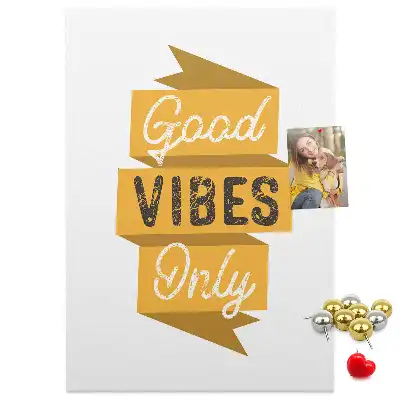 Motivational Cork Note Board