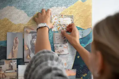 Whale shaped marble cork note board