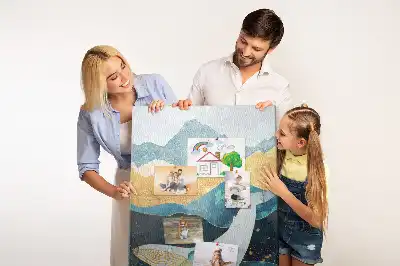 Whale shaped marble cork note board