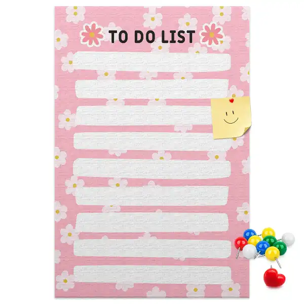 Cork Note Board To-do list