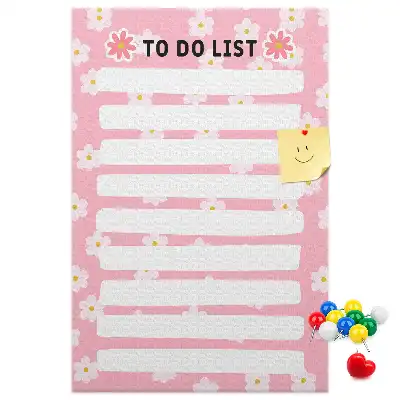 Cork Note Board To-do list