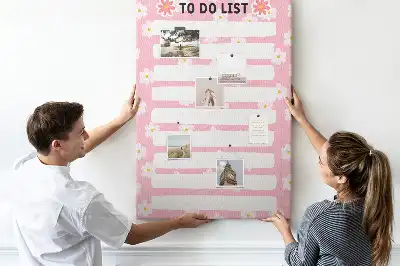 Cork Note Board To-do list