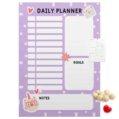 Cork Daily Organization Note Board