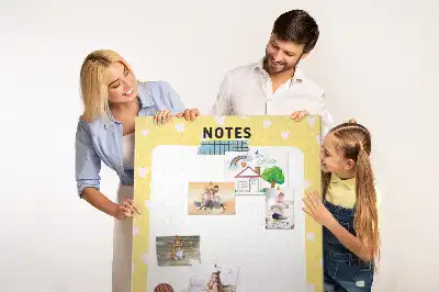 Cork pin board Note panel
