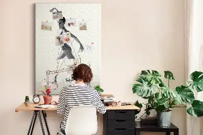 Ballerina Cork Note Board