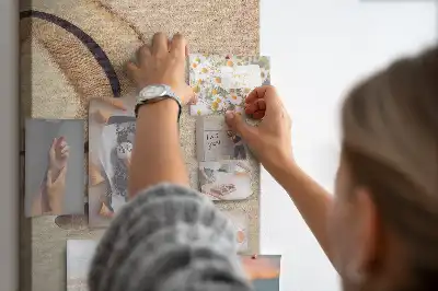 Cork Note Board for Holiday Souvenirs