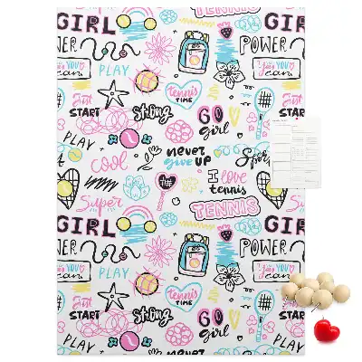 Cork pin board Children's theme