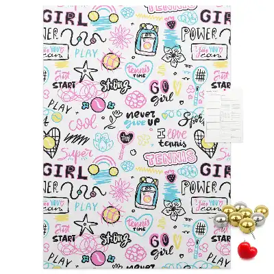 Cork pin board Children's theme