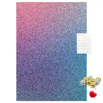 Abstract Gradient Cork Note Board