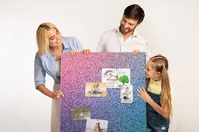 Abstract Gradient Cork Note Board