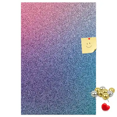 Abstract Gradient Cork Note Board