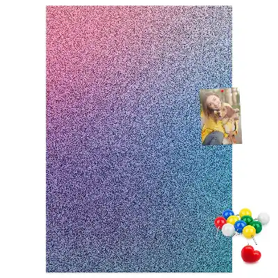 Abstract Gradient Cork Note Board