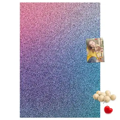 Abstract Gradient Cork Note Board