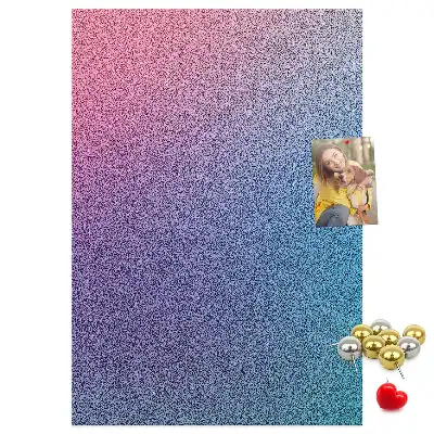 Abstract Gradient Cork Note Board