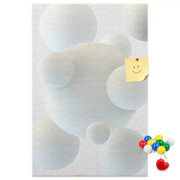 Cork pin board Sports ball abstraction