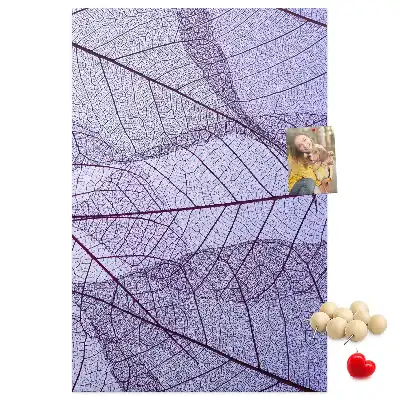 Leaf Shaped Cork Bulletin Board