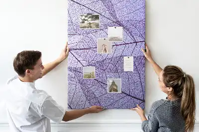 Leaf Shaped Cork Bulletin Board