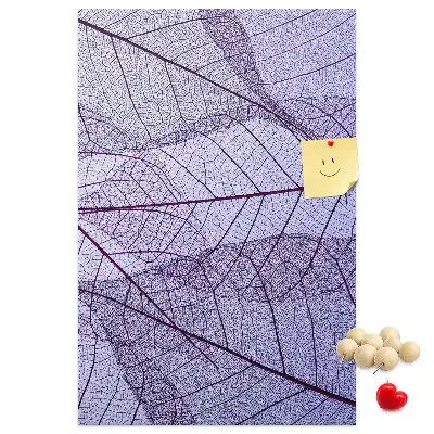 Leaf Shaped Cork Bulletin Board