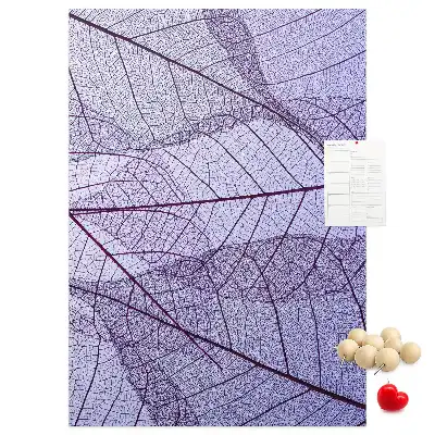 Leaf Shaped Cork Bulletin Board