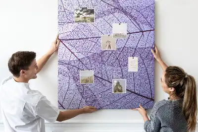 Leaf Shaped Cork Bulletin Board