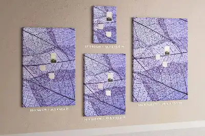Leaf Shaped Cork Bulletin Board