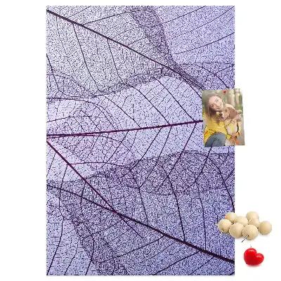 Leaf Shaped Cork Bulletin Board