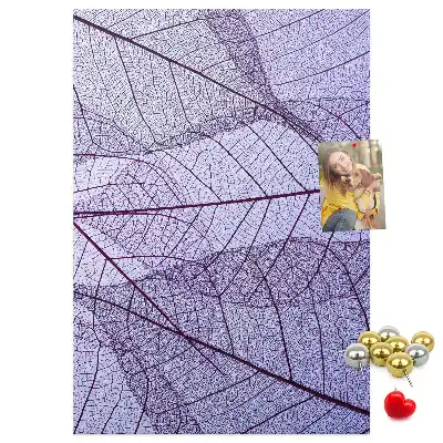 Leaf Shaped Cork Bulletin Board