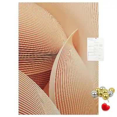 Subtle Pattern Cork Pin Board