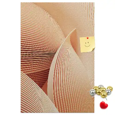 Subtle Pattern Cork Pin Board