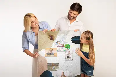 Watercolor Abstract Wall Cork Memo Board