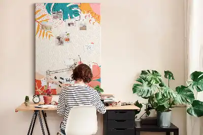 Tropical Shores Cork Pin Board