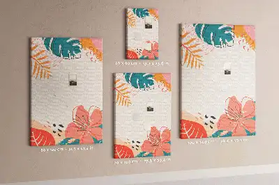 Tropical Shores Cork Pin Board