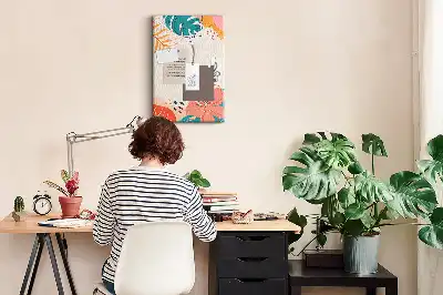 Tropical Shores Cork Pin Board