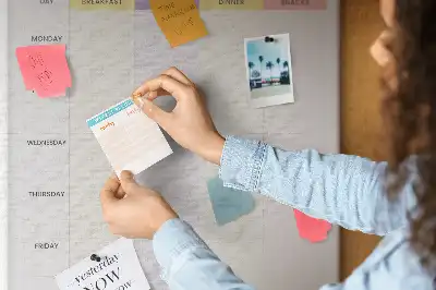 Cork Note Board Meal plan