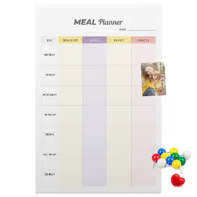 Cork Note Board Meal plan