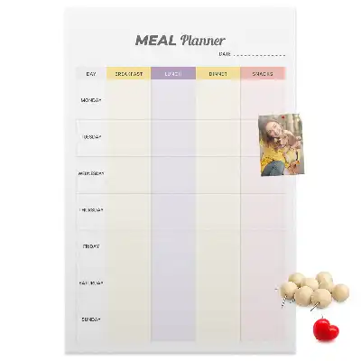 Cork Note Board Meal plan
