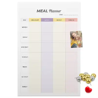 Cork Note Board Meal plan