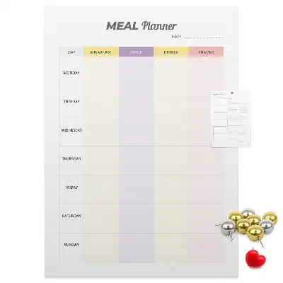Cork Note Board Meal plan