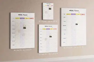 Cork Note Board Meal plan