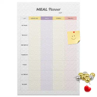 Cork Note Board Meal plan