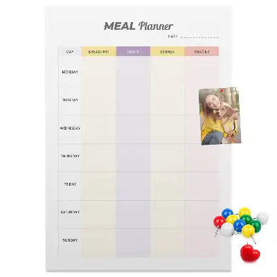 Cork Note Board Meal plan